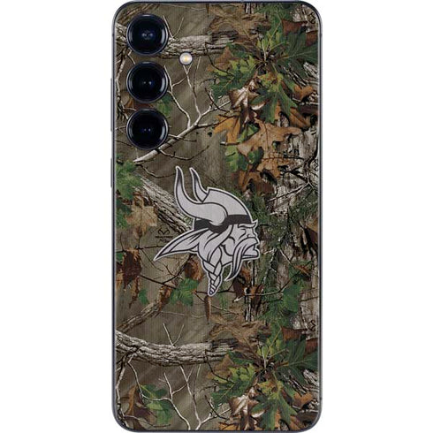 NFL Minnesota Vikings Realtree Xtra Green Camo Galaxy S25 Skin